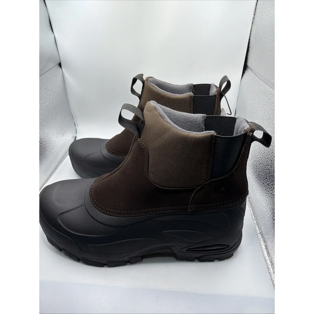 Staheekum Men's Size 9 Pull-on Winter Boots Cold Rated -20 degrees Brown